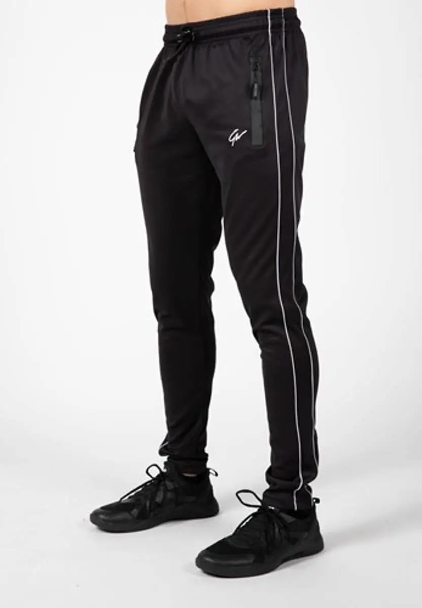 Gorilla Wear Wenden Track Pants, Sort/hvit Bukse 1 Gorilla Wear Wenden Track Pants, Sort/hvit Bukse