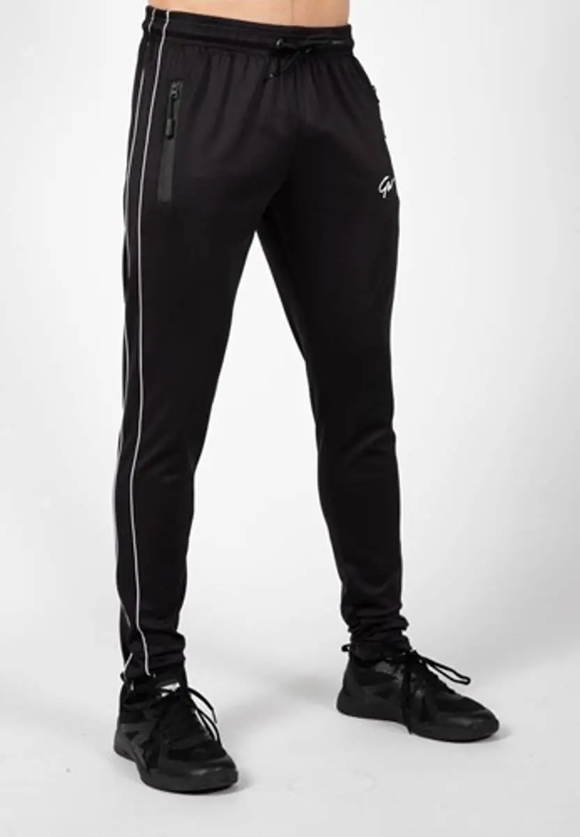 Gorilla Wear Wenden Track Pants, Sort/hvit Bukse 2 Gorilla Wear Wenden Track Pants, Sort/hvit Bukse - Bilde 2