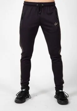 Gorilla Wear Wenden Track Pants - Sort/gull Treningsbukse