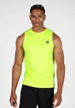 Gorilla Wear Washington Tank Top, Neon Yellow