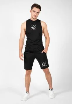 Gorilla Wear Cisco Shorts - Sort/hvit -Treningsklær butikk w832h1200 79