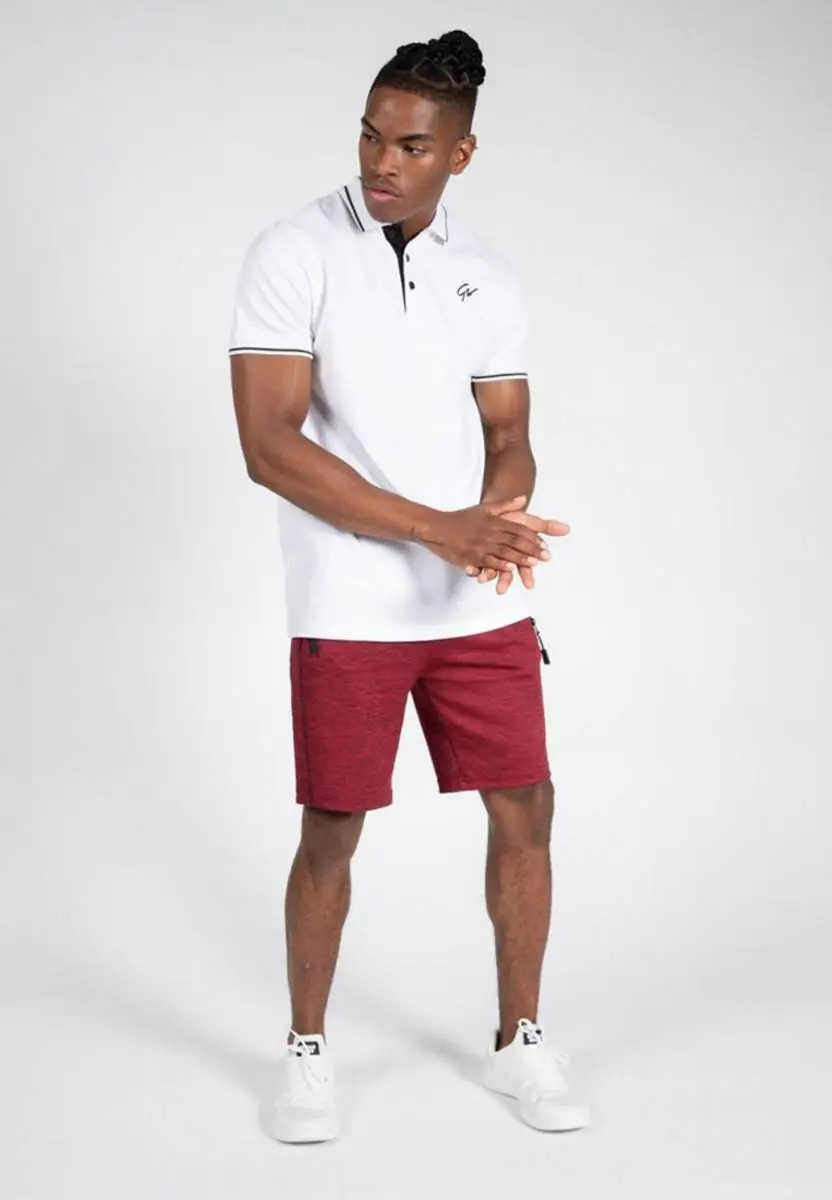 Gorilla Wear Delano Polo - Hvit T-skjorte 3 Gorilla Wear Delano Polo - Hvit T-skjorte - Bilde 3