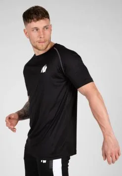 Gorilla Wear Performance T-shirt, Sort T-skjorte -Treningsklær butikk w833h1200 16