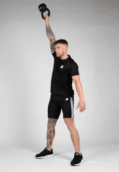 Gorilla Wear Performance T-shirt, Sort T-skjorte -Treningsklær butikk w833h1200 18