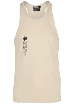Gorilla Wear Carrizo Tank Top, Beige Singlet
