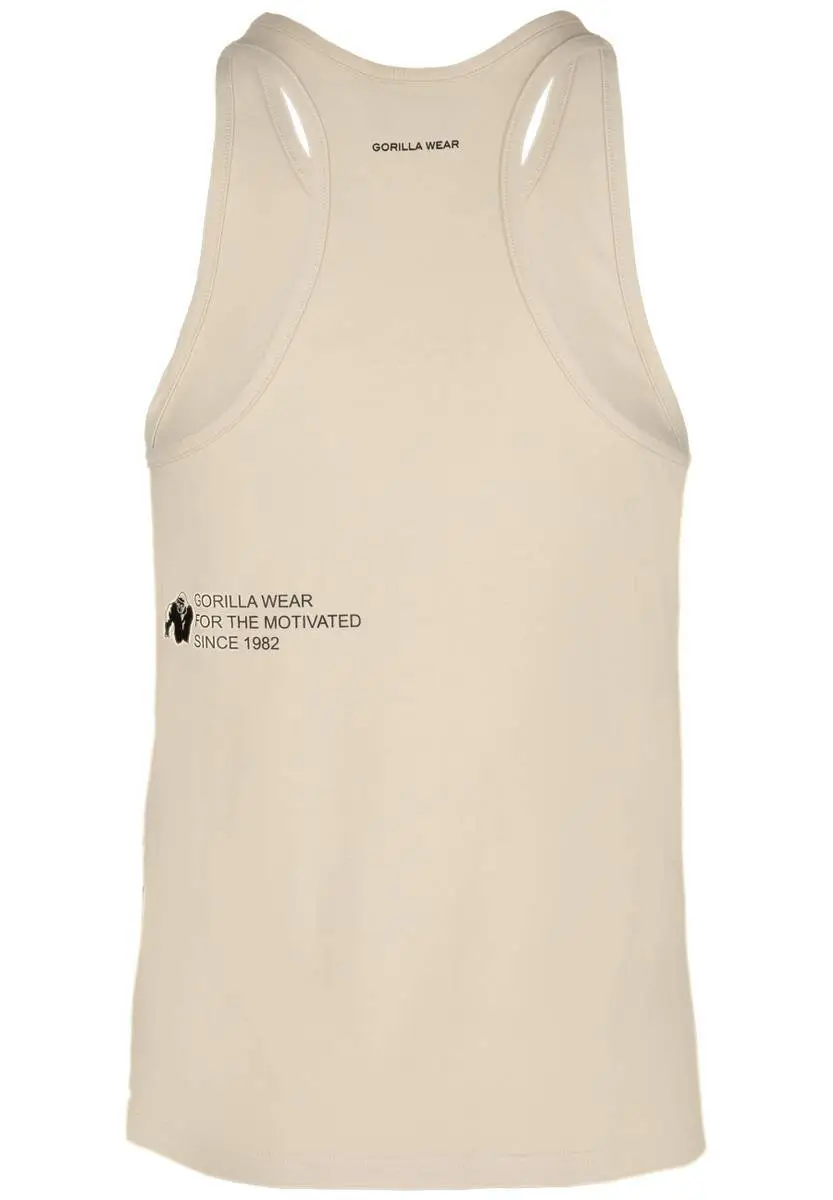 Gorilla Wear Carrizo Tank Top, Beige Singlet 2 Gorilla Wear Carrizo Tank Top, Beige Singlet - Bilde 2