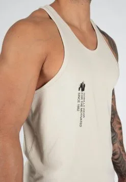 Gorilla Wear Carrizo Tank Top, Beige Singlet 11 Gorilla Wear Carrizo Tank Top, Beige Singlet -Treningsklær butikk w833h1200 31