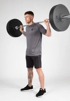 Gorilla Wear Performance T-shirt, Grå T-skjorte -Treningsklær butikk w833h1200 38