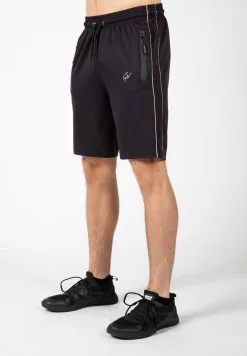 Gorilla Wear Wenden Track Shorts, Sort/Gull