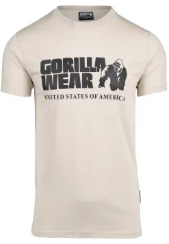 Gorilla Wear Classic T-shirt, Beige T-skjorte