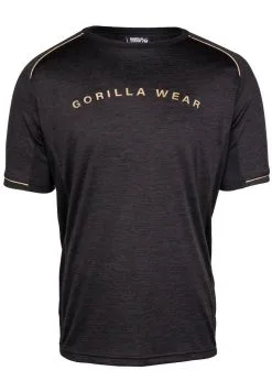 Gorilla Wear Freemont T-Skjorte, Sort/Gull