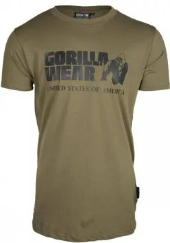 Gorilla Wear Classic T-shirt - Grønn T-skjorte 9 Gorilla Wear Classic T-shirt - Grønn T-skjorte -Treningsklær butikk w840h1200