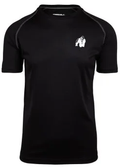 Gorilla Wear Performance T-shirt, Sort T-skjorte