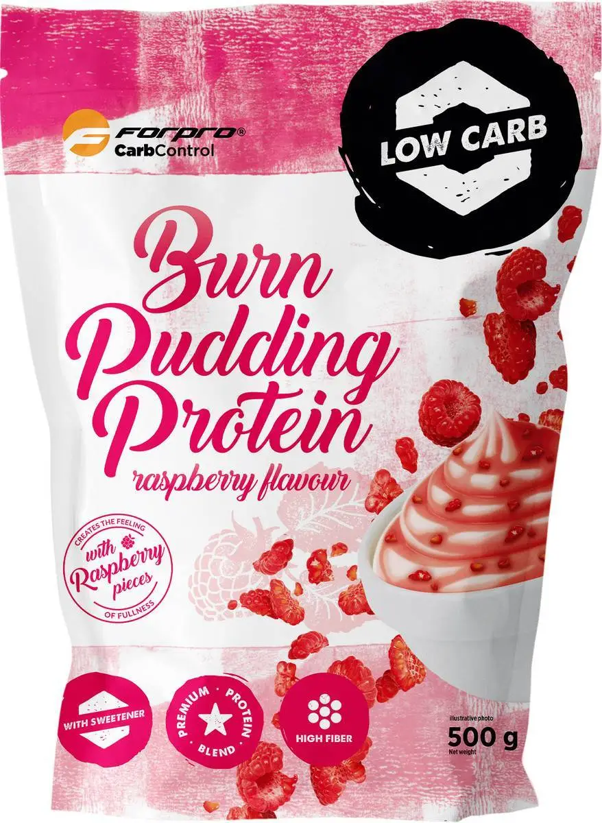 Forpro Burn Pudding Protein 500g, Proteindessert 1 Forpro Burn Pudding Protein 500g, Proteindessert